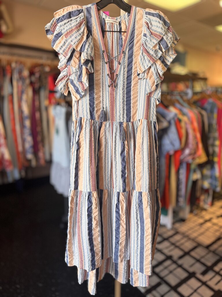 Ulla Johnson - Leonie Dress in Sky Colorway