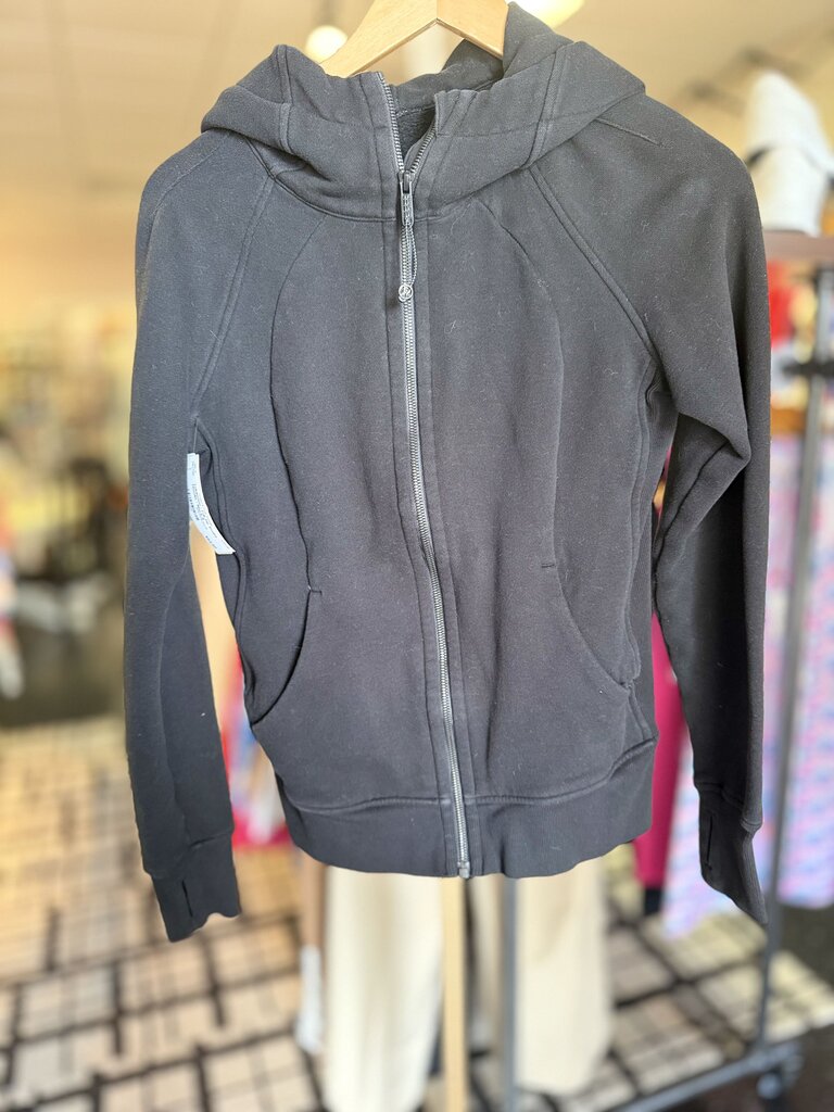 Lululemon - Full Zip Scuba Hoodie - Black