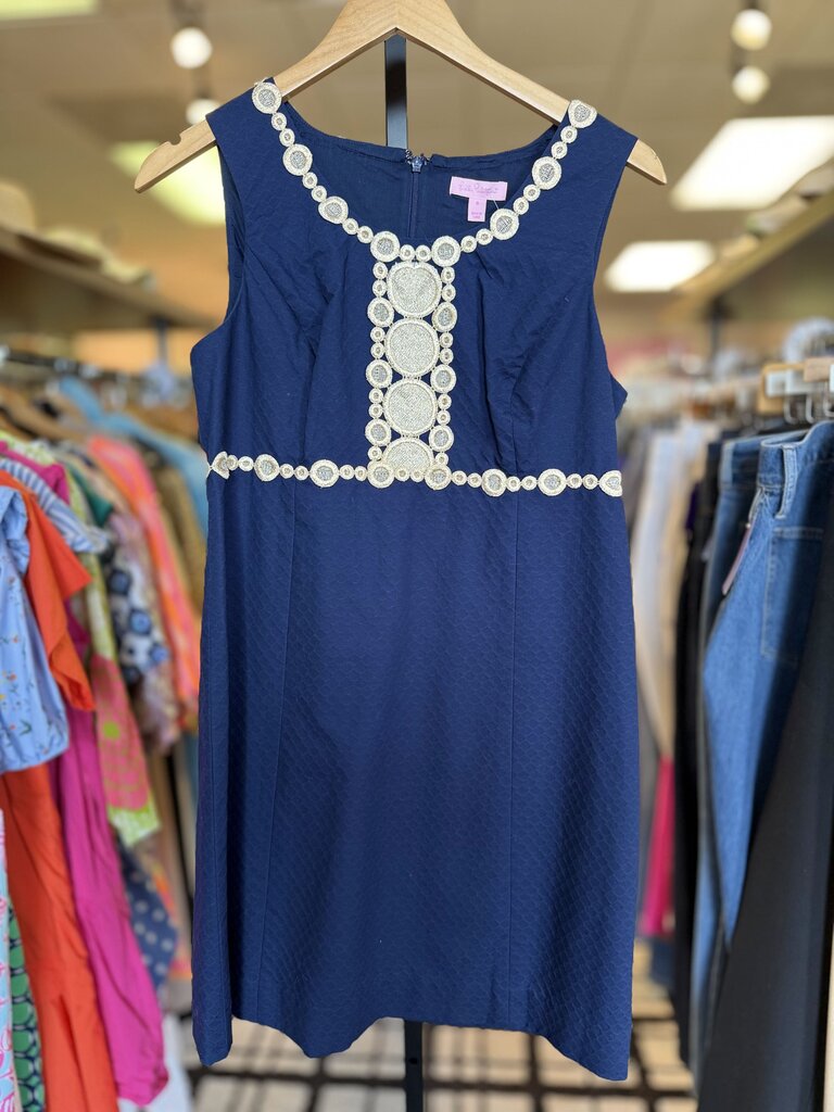 Lilly Pulitzer - Rosie Shift Dress in True Navy