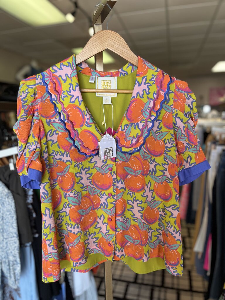 Emily McCarthy NWT Cameron Top in Citrus Grove