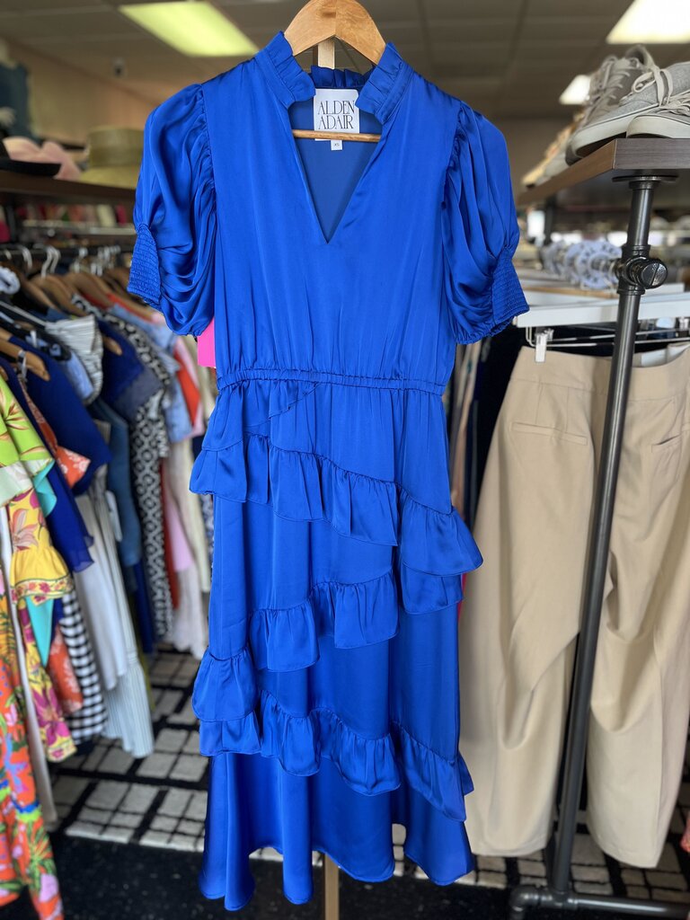Alden Adair - Erin Dress in Cobalt