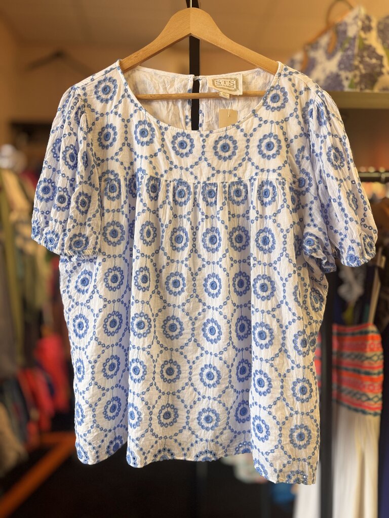 STS - Cotton Eyelet Blouse