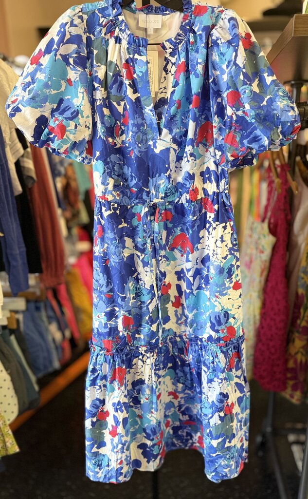 Sugarlips NWT-Canvas Floral Ginny Midi Dress