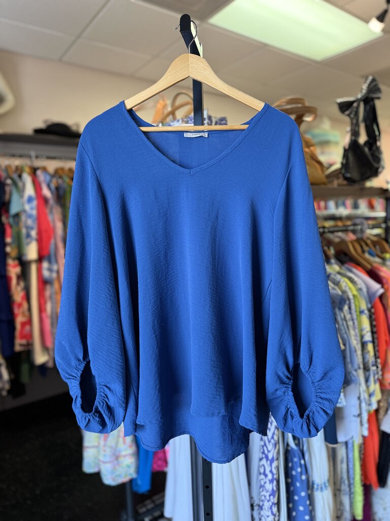 Jodifl- LS Blouse - Blue