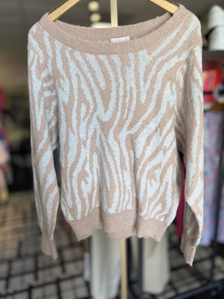 Rebecca Taylor-NWT-Tiger Stripe Sweater