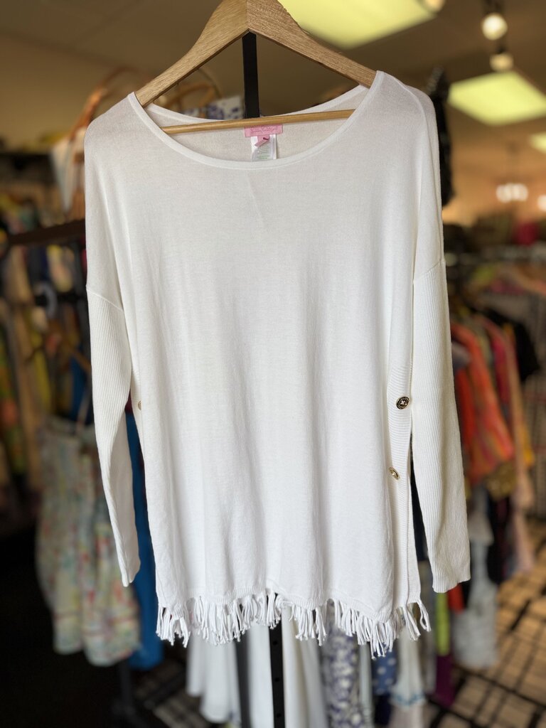 Lilly Pulitzer- Ramona Sweater - Resort White