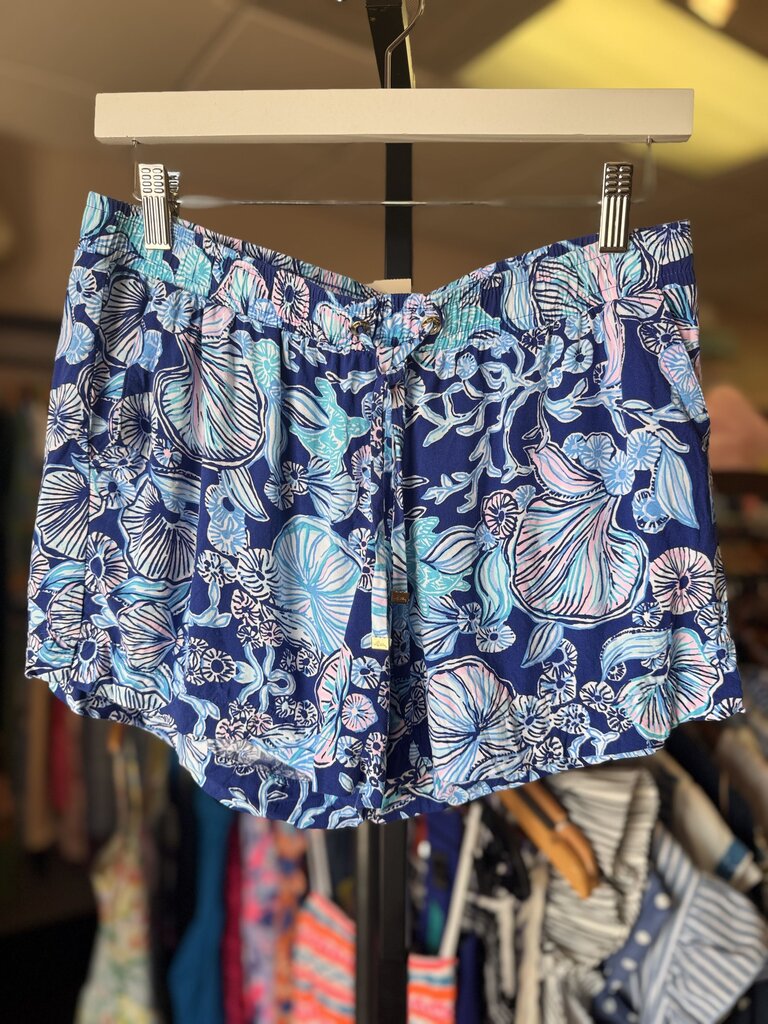 Lilly Pulitzer - Katia Shorts in "Blue Current"