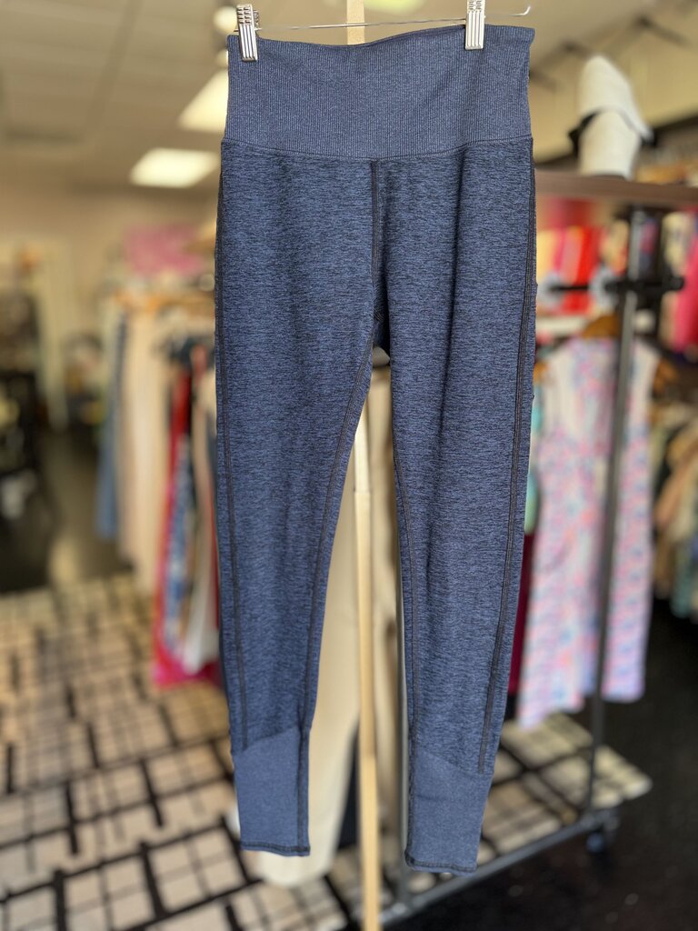 Alo - Soft Lounge Leggings - High Waisted - Blue