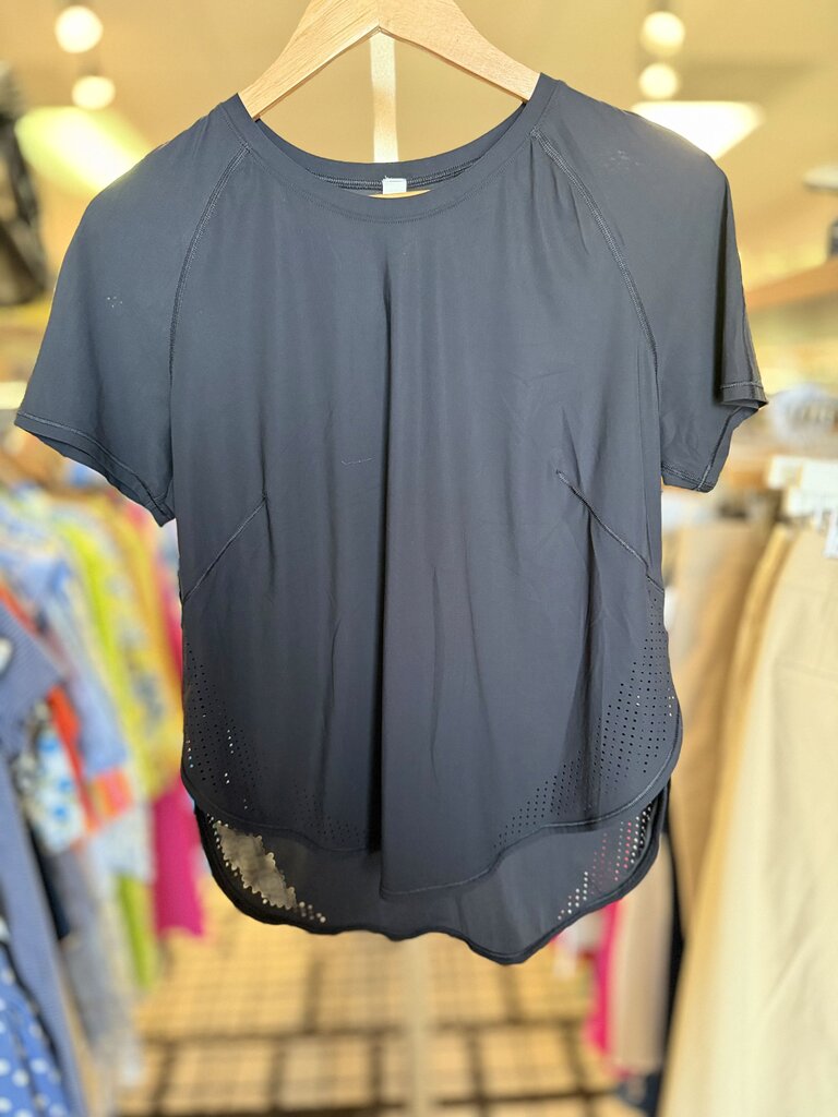 Lululemon - UVP Run SS Shirt - Black