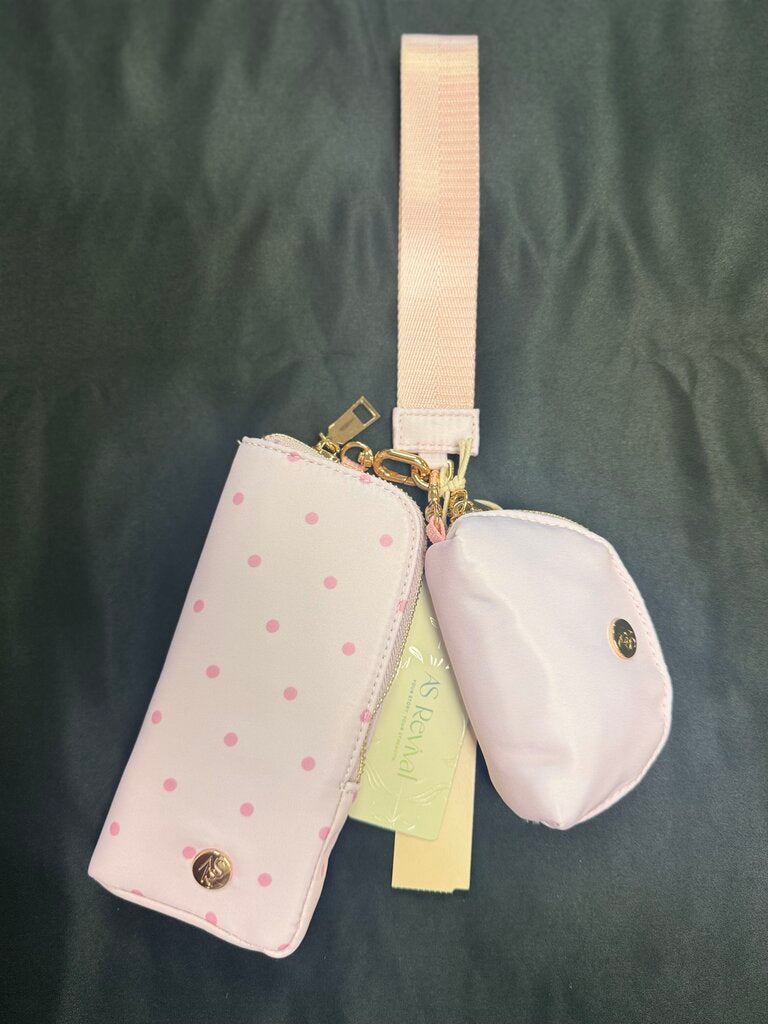 Altar'd NWT -Polka Dot Wrist Wallet