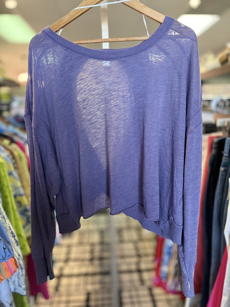 FP Movement NWT- My Time LS in Graphite