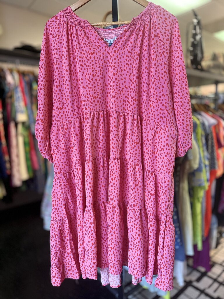 Michelle McDowell -Tiered Dotted Dress