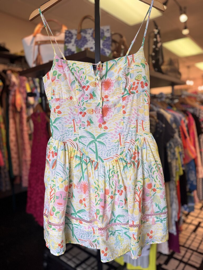 RollerRabbitxTarget-NWT Tropical Drop Waist Mini Dress