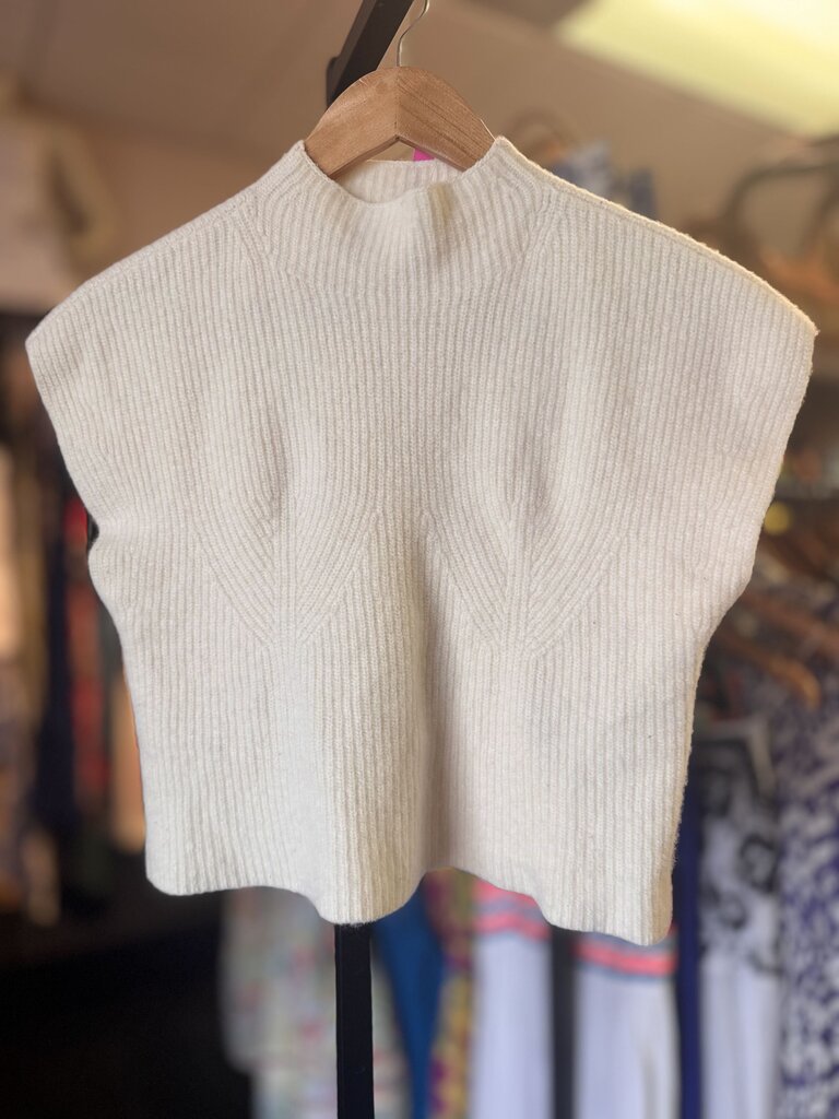 MaevexAnthro- SS Cropped Boxy Sweater