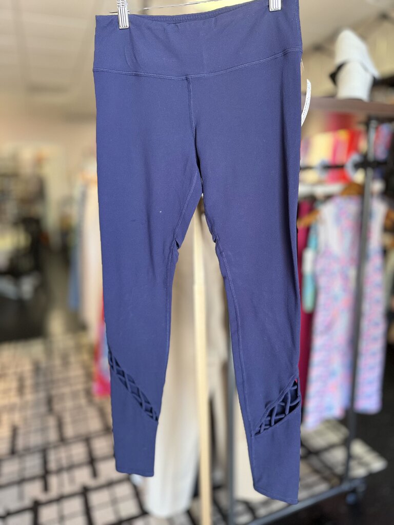 alo - Entwine Leggings - Navy