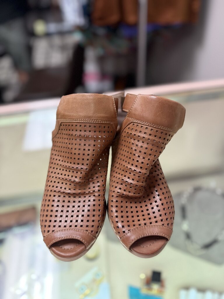 Chocolat Blu- Scarlett Slingback Peep-toe Bootie