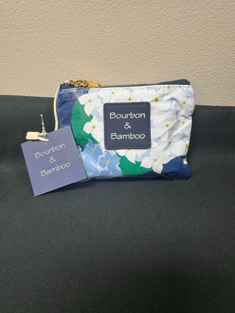 Bourbon & Bamboo NWT - Coin Pouch in Hydrangea