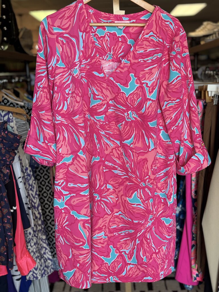 Lilly - Arielle Tunic Dress in "Flirty Sea"