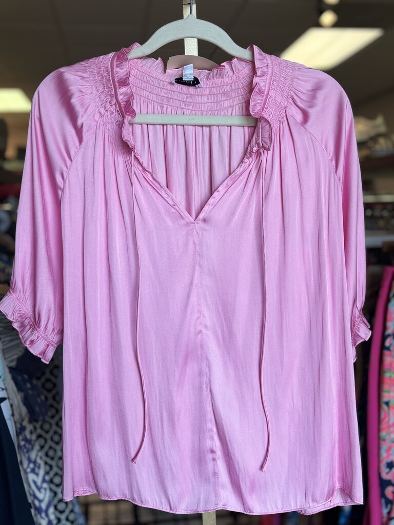 Current Air- 3/4 sleeve top - Pink