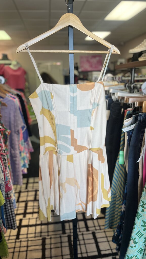 Blanco by Nature - Abstract Mini Dress