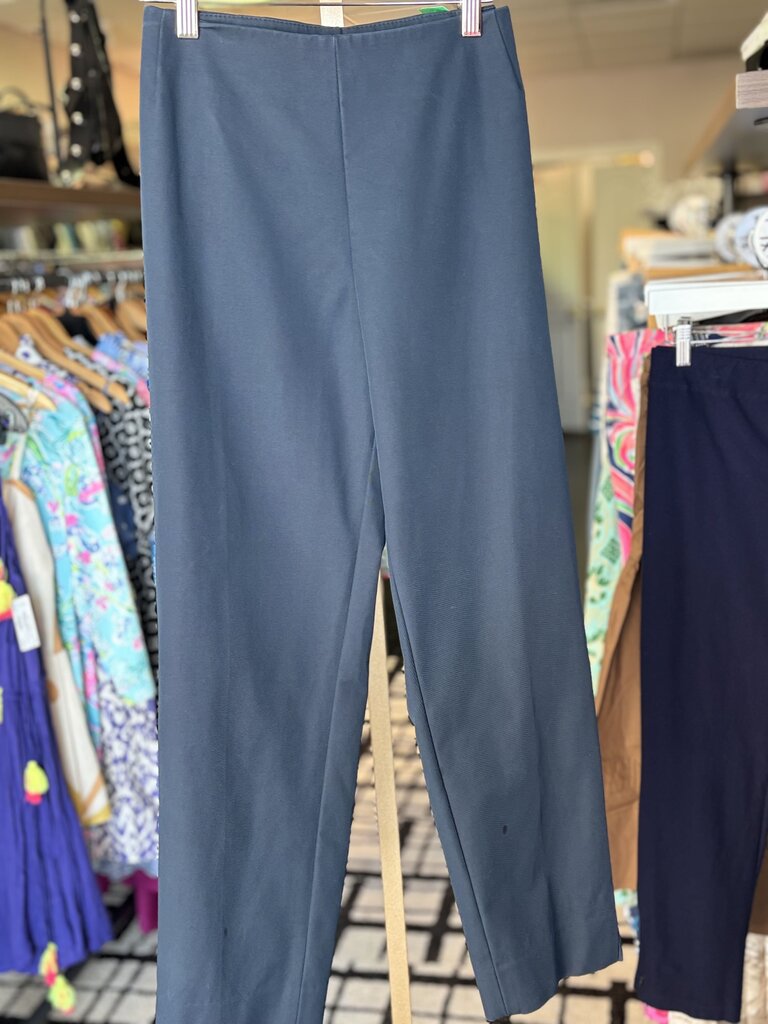Lafayette 148 NY - Stanton Stretch Twill Ankle Pants in Ink