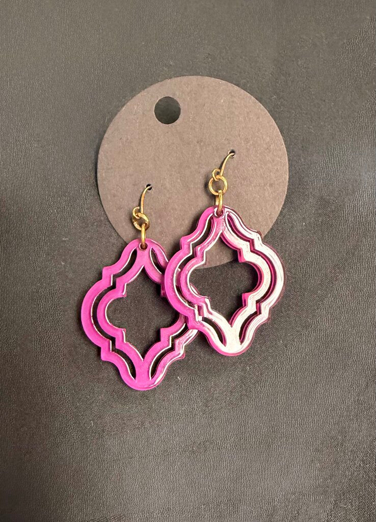 Geometric Drop Earrings