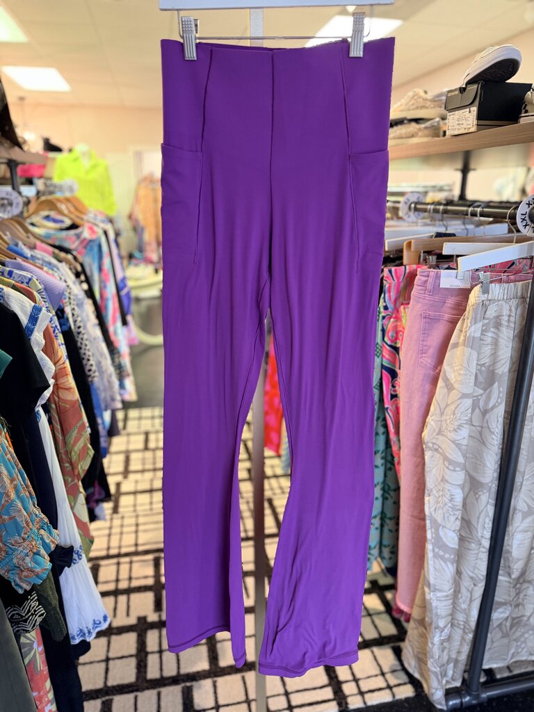 Aerie- Real Me HR Bootcut Leggings - Purple