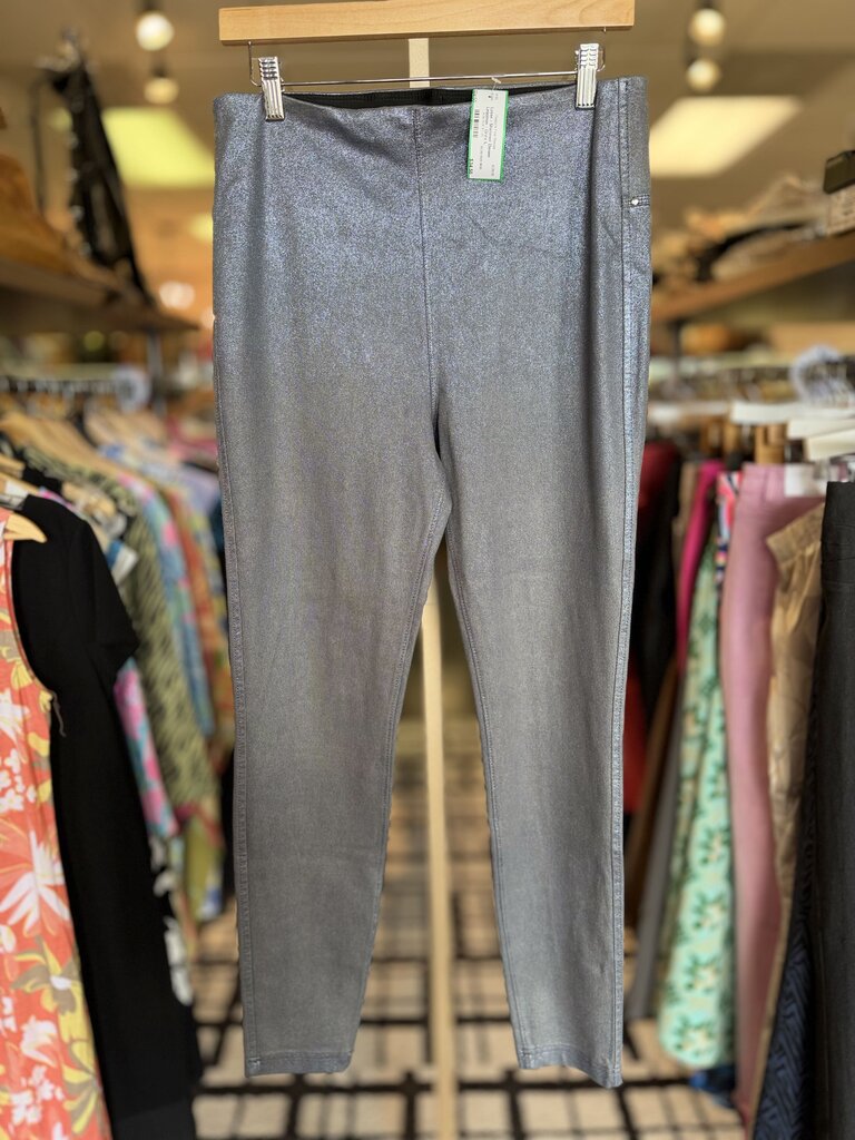 Lysse - Shimmer Denim Leggings - Grey