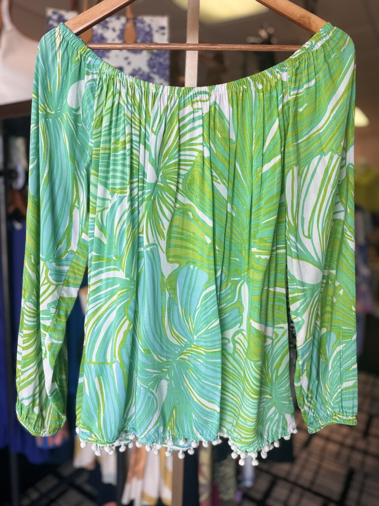 Lilly - Enna Top in "Fronds Place"