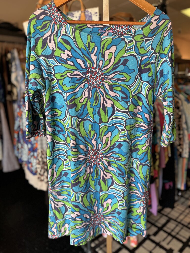 Lilly GUC - Cassie Dress in "Dress Rehearsal" Print