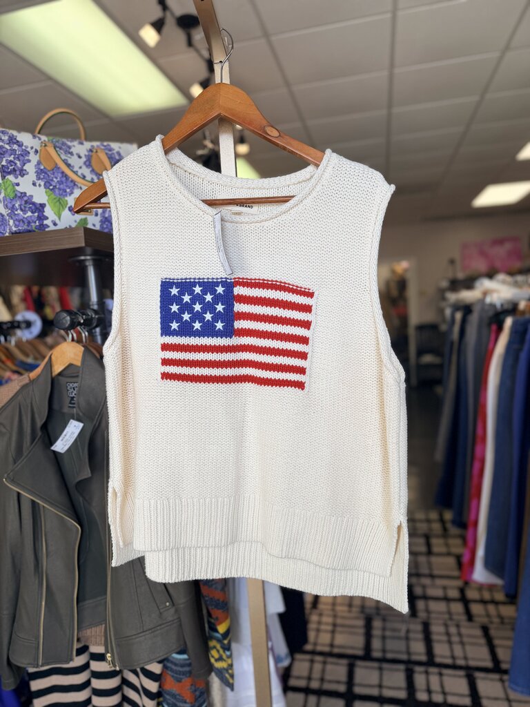Lucky Brand - Americana Sweater Tank