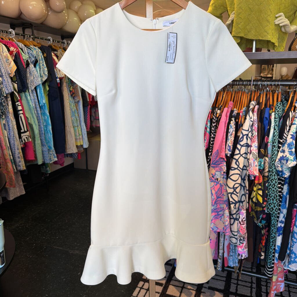 Likely - Beckett Dress in Ivory
