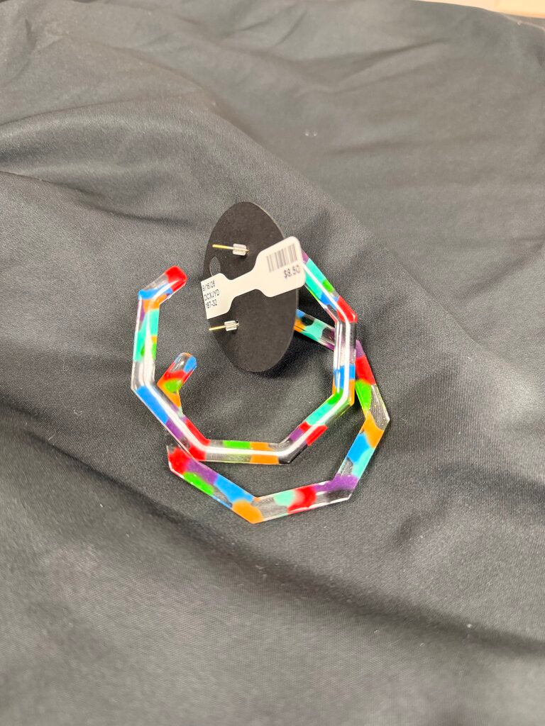 Colorful Acrylic Earrings