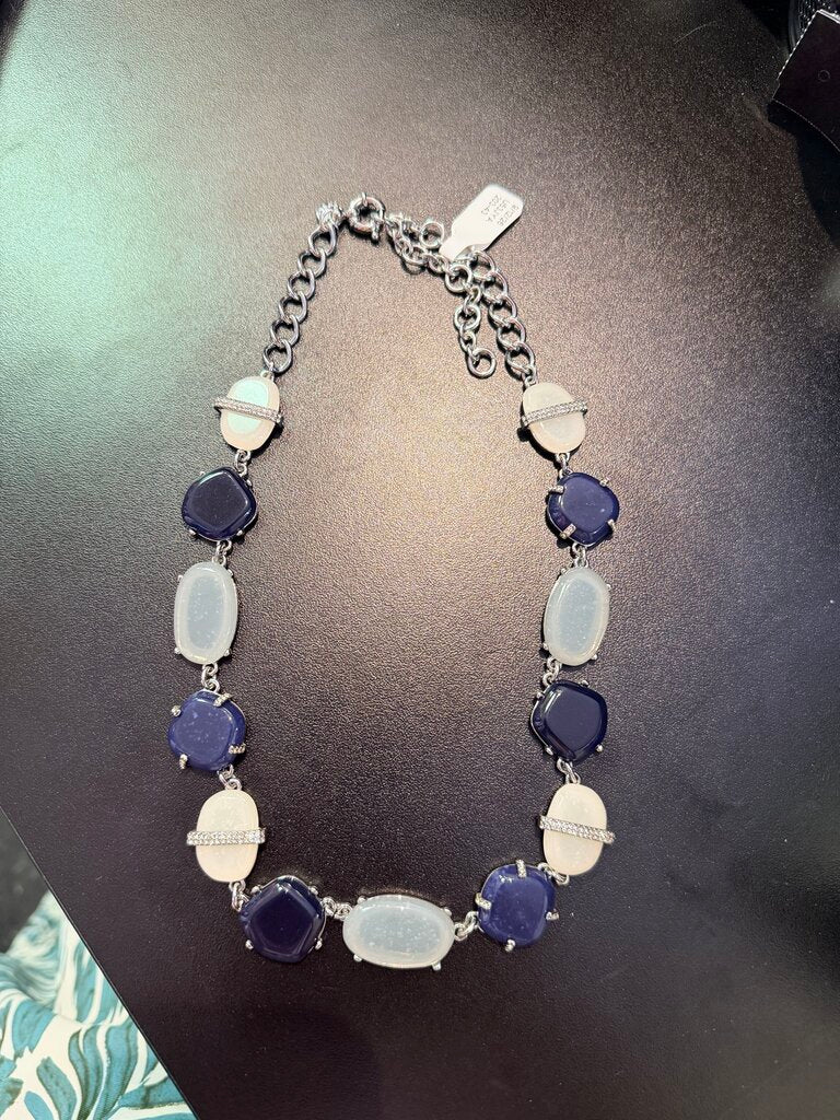 Blue Beaded Necklace