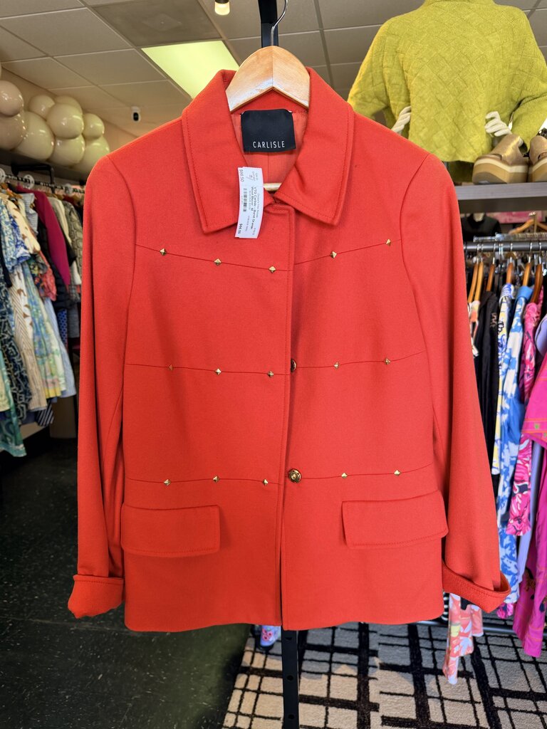 VTG Carlisle - Burnt Orange Wool Blazer