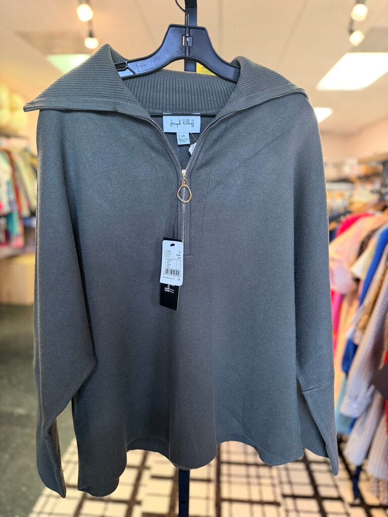 Joseph Ribkoff - NWT Half-Zip Top in Avocado