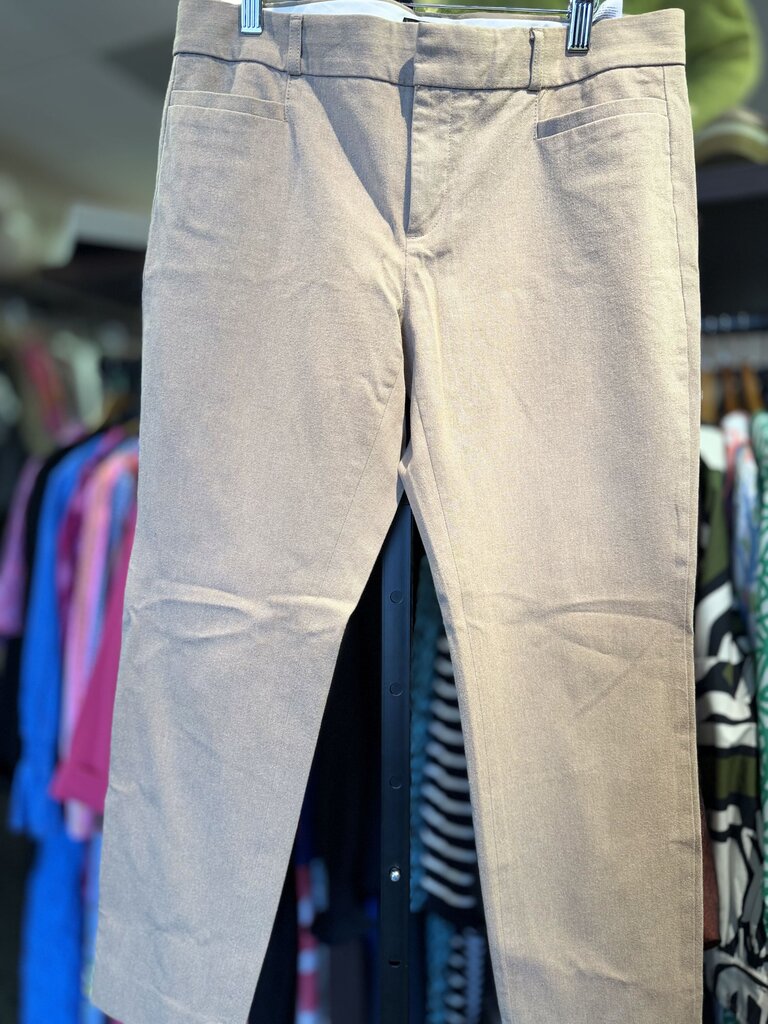 Banana Republic - Sloan Slim HR Ankle Pant - Khaki