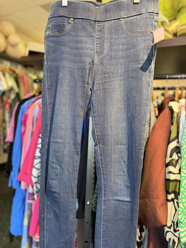 Liverpool - The Skinny Pull On Jeans - Dark Wash