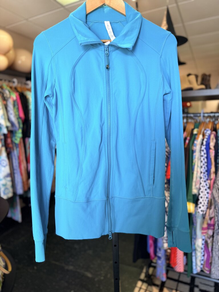 Lululemon - Define Jacket in Electric Turquoise