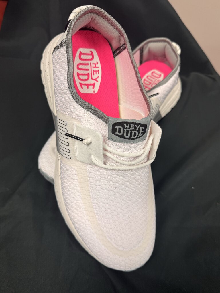 Hey Dude - Sirocco Sport Stripe Sneakers - White