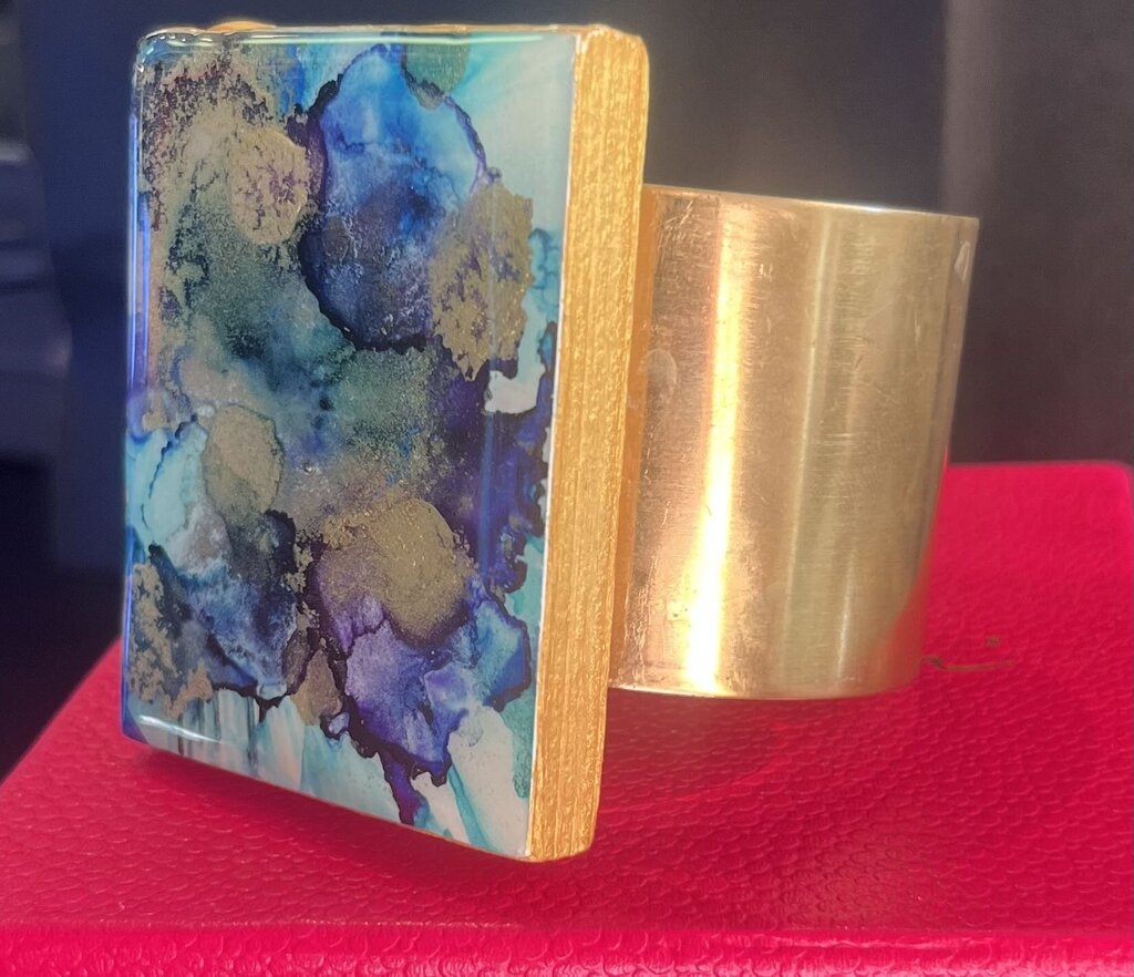 Copper Statement Cuff Bracelet
