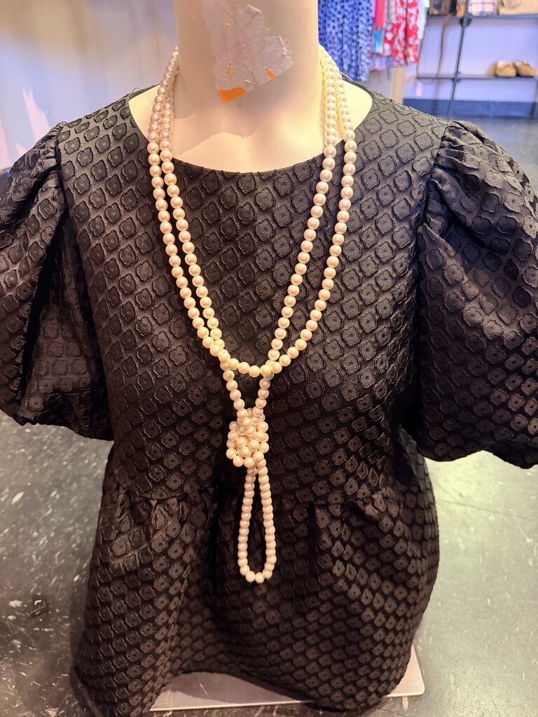 Talbots NWT - Knotted Pearl Necklace