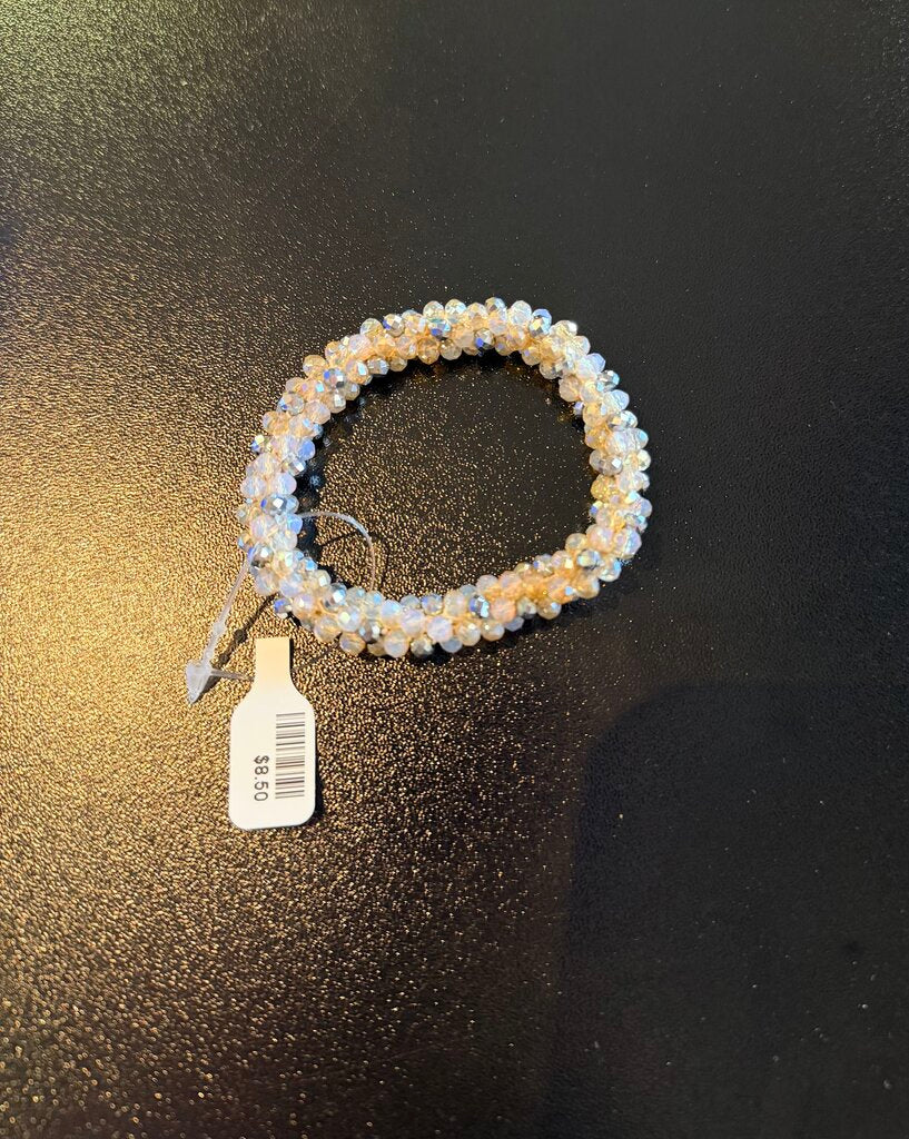 Stretchy Crystal Bead Bracelet