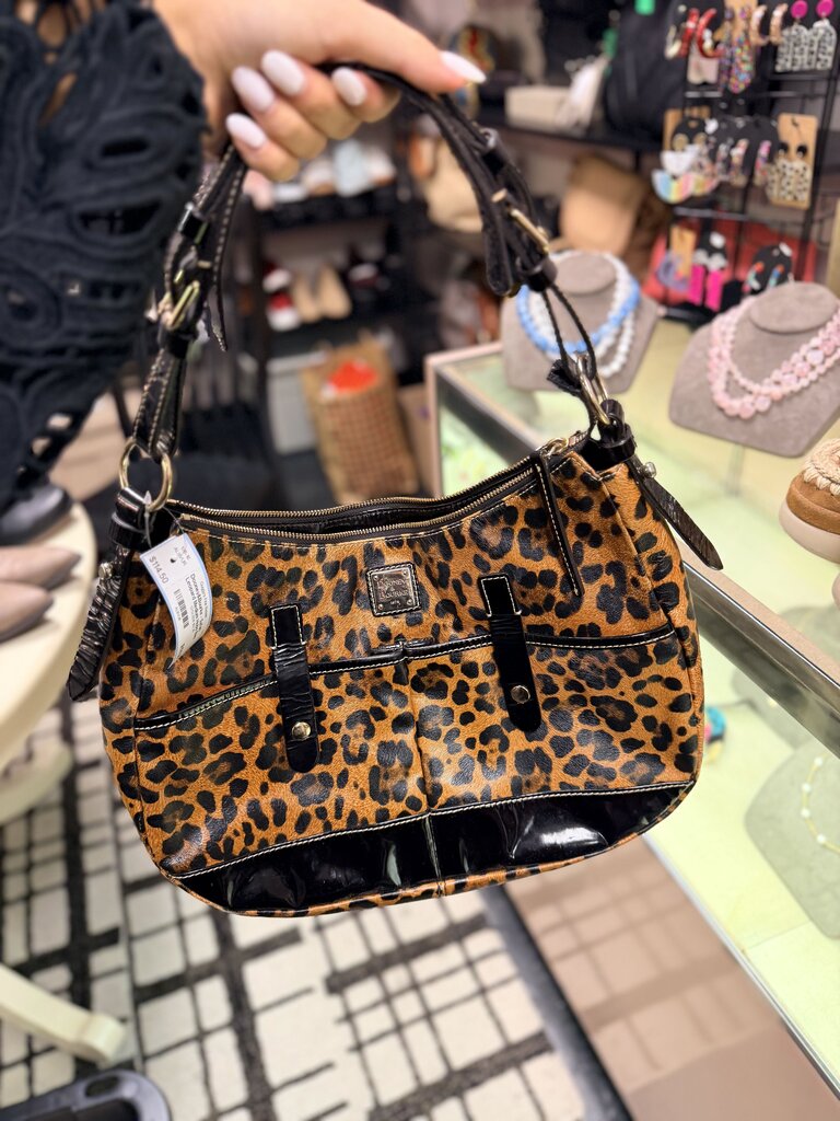 Dooney&Bourke - Safari Leopard Medium Hobo Bag