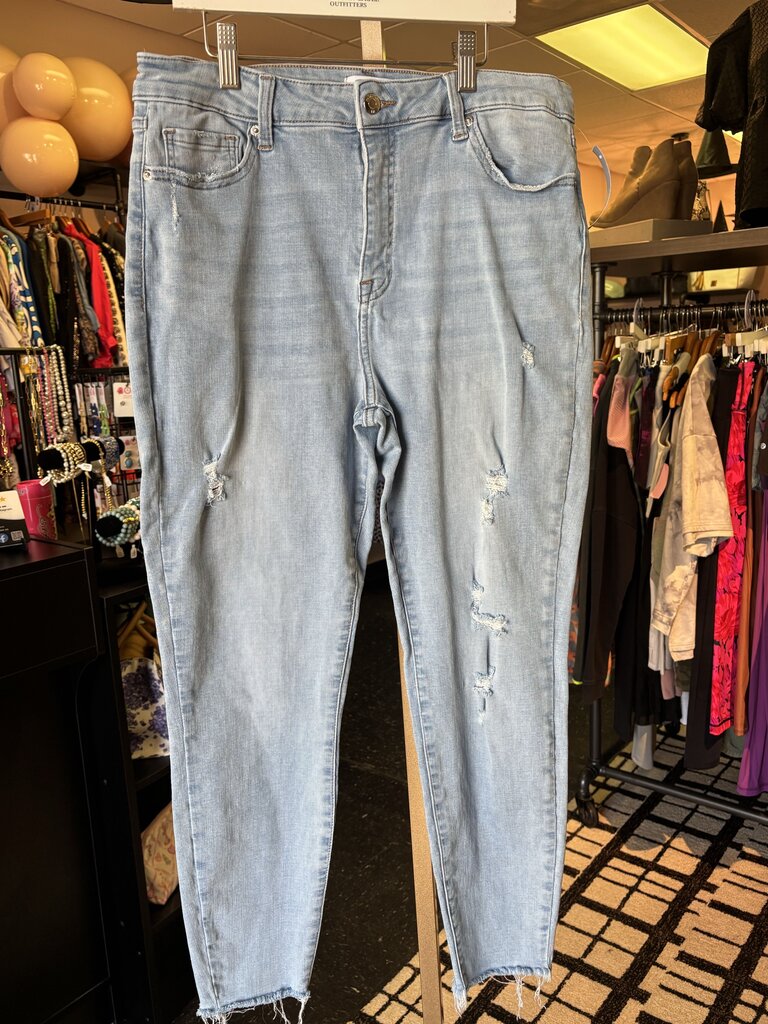 Pistola -HR Distressed Skinny Jeans