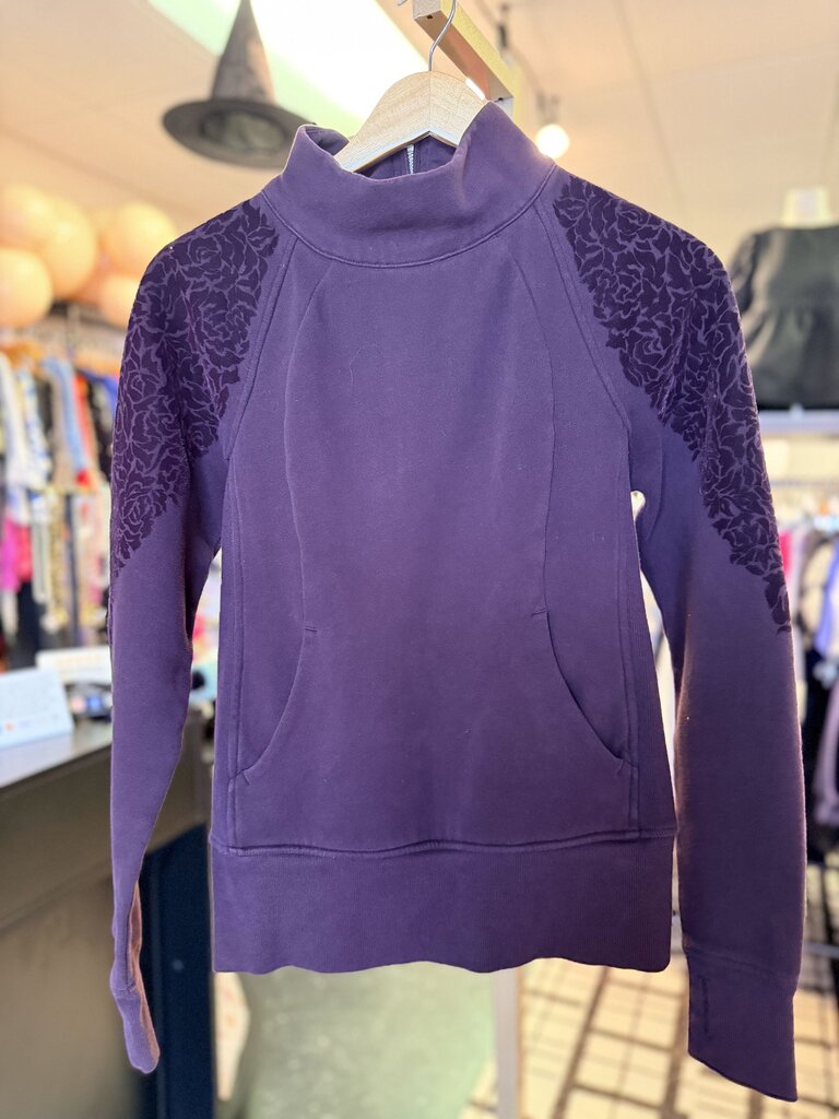Lululemon- Floral Flock Pullover