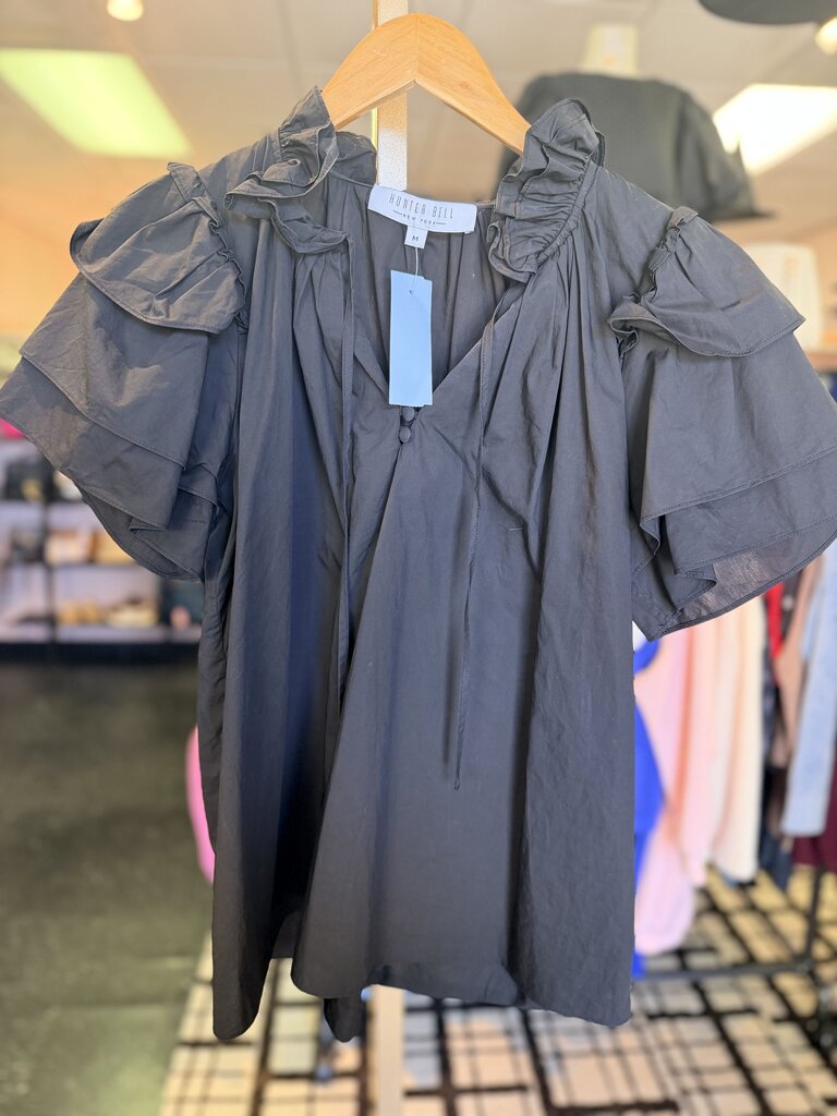 Hunter Bell - Millie Top in Black