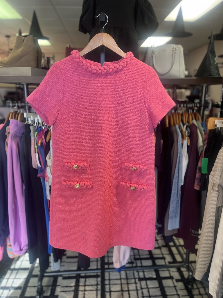 Tuckernuck - Pink Tweed Jackie Dress