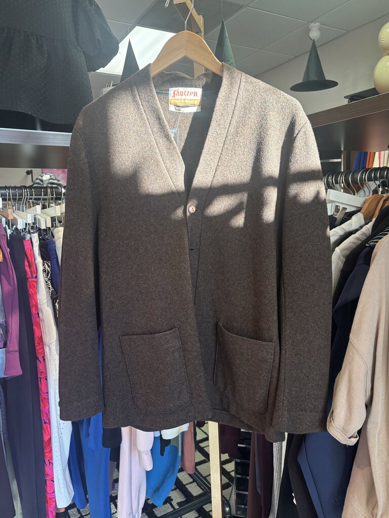 VTG Jantzen - Brown Wool Knit Cardigan