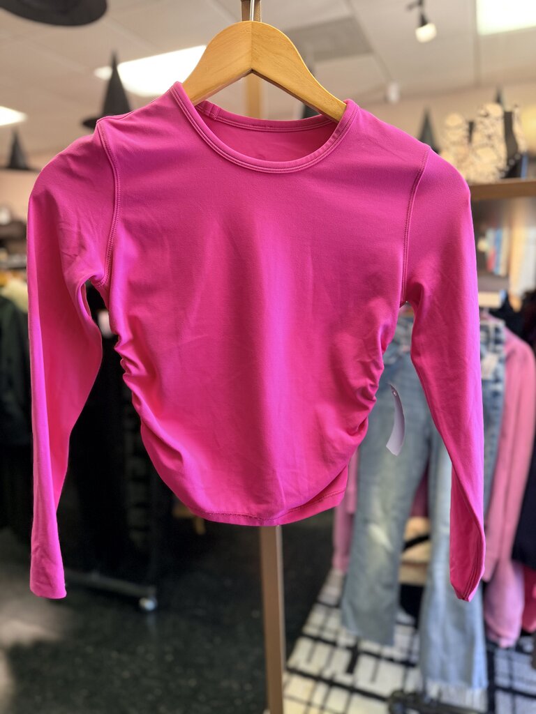 Lululemon - All it Takes Nulu LS Top - Sonic Pink